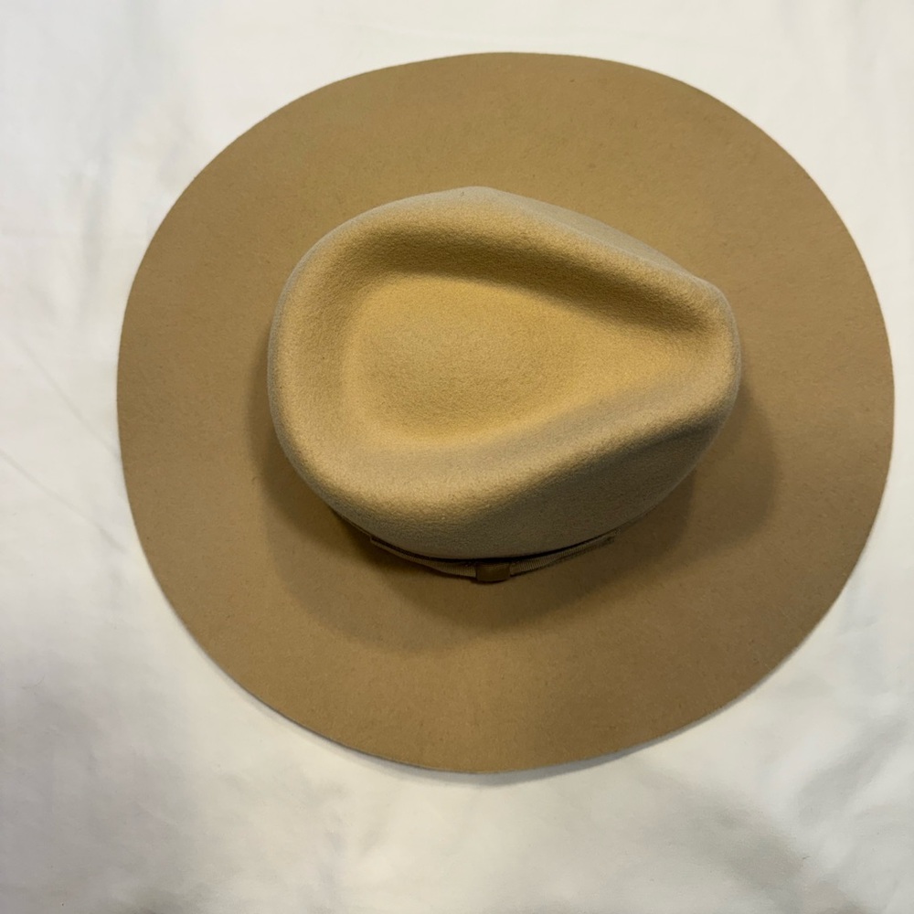 Tan Wool Top Hat - Picture 4 of 10